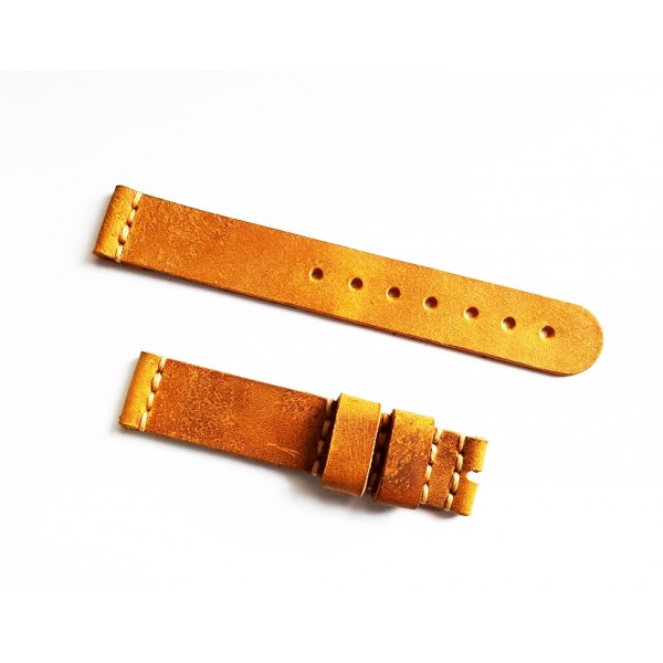 16mm 18mm 20mm 22mm 24mm Nato Kırmızı Deri Parça Nato Camel Saat Kordonu Kayışı Hand Made Nato Watch Strap