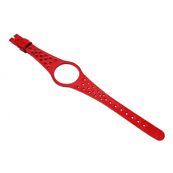 Omega Dynamic Kordon Saat Kordonu El Yapımı Deri Kordon Handmade Watch Strap Watch Band Red Leather New