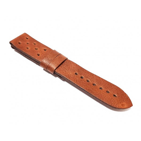 Racing Kordon Saat Kordonu Saat Kayışı Handmade Watch Strap Watch Band Brown Leather New