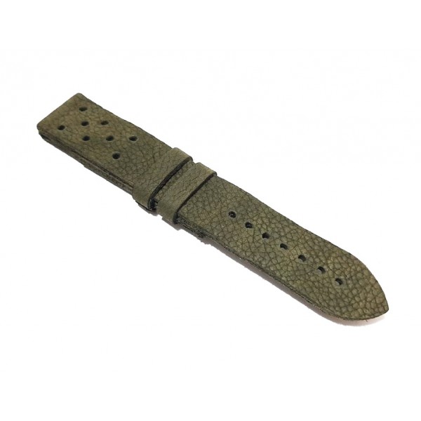 Racing Kordon Saat Kordonu Saat Kayışı Handmade Watch Strap Watch Band Khaki Leather New