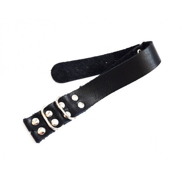 20mm Gotik Kordon Saat Kordonu El Yapımı Deri Zulu Kordon Siyah Zımbalı Handmade Watch Strap Watch Band Black New