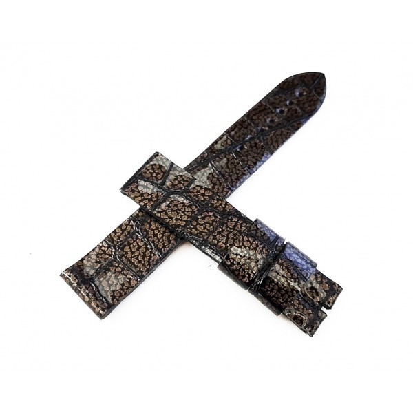 18mm Kordon Krokodil Deri Kordon Handmade Crocodilia Watch Strap Watch Band