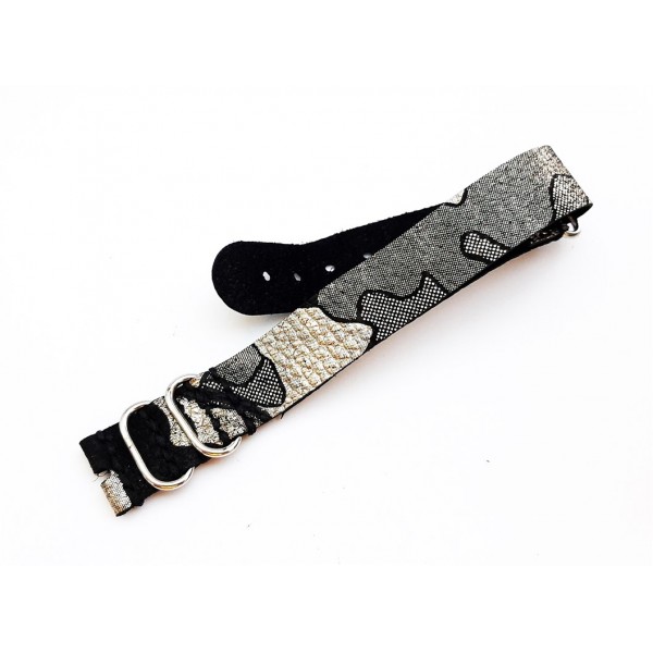 18mm Deri Kordon El Yapımı Deri Kordon Parlak Dore Deri Kordon Nato Kordon Zulu Kordon Watch Strap Watch Band