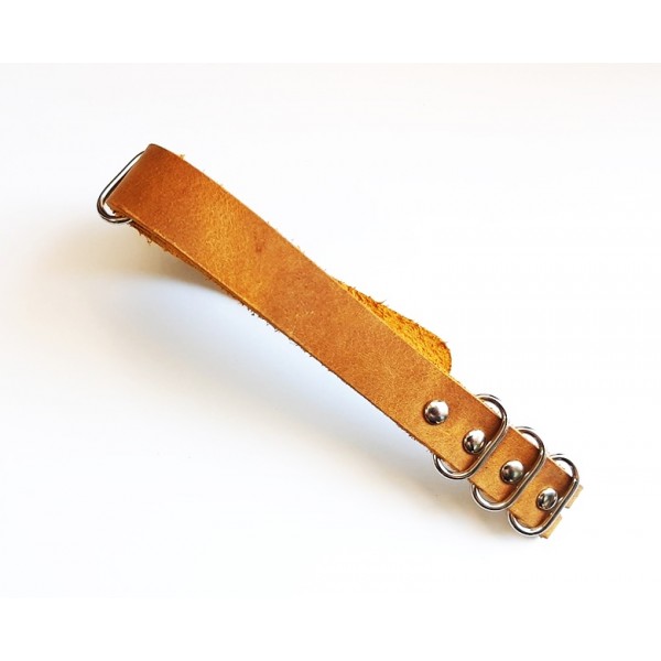 El Yapımı Deri Nato Kordon Deri Zulu Kordon Metal Baskı Camel Crazy Deri Handmade Nato Zulu Watch Strap Watch Band