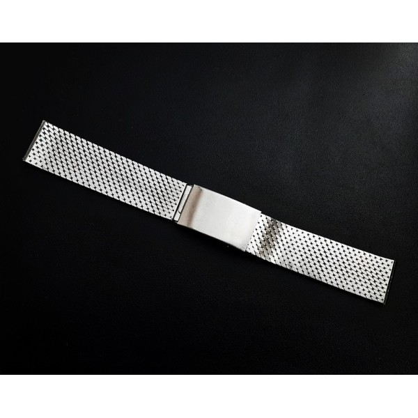 Vintage Saat Kordonu 18mm Metal Hasır Kordon Old Vintage Watch Strap Watch Band Good Condition Made in Germany