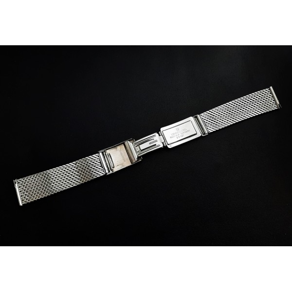 Vintage Saat Kordonu 18mm Metal Hasır Kordon Old Vintage Watch Strap Watch Band Good Condition Made in Germany