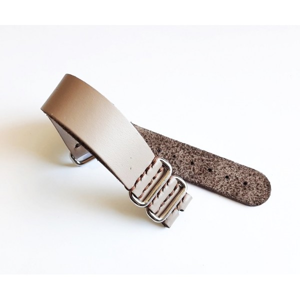 Deri Nato Kordon Deri Zulu Kordon Handmade Watch Strap